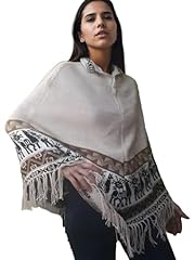 Alpaca poncho women for sale  Delivered anywhere in UK
