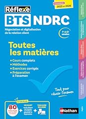 Matières bts ndrc d'occasion  Livré partout en France