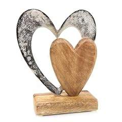 Statua decorativa cuore usato  Spedito ovunque in Italia 
