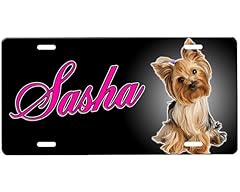 Yorkie license plate for sale  Delivered anywhere in USA 