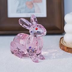 Crystal rabbit figurine for sale  Delivered anywhere in USA 