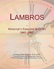 Lambros webster timeline for sale  Delivered anywhere in UK