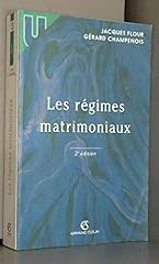 Régimes matrimoniaux d'occasion  Livré partout en France