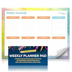 Sol weekly planner for sale  Delivered anywhere in UK