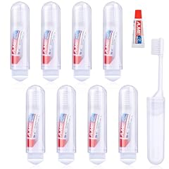 8pcs travel toothbrush for sale  Delivered anywhere in UK