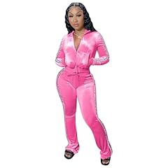 Womens piece velour for sale  Delivered anywhere in USA 