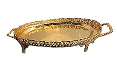 Gold plated oval for sale  Delivered anywhere in UK