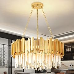 Lampadario moderno cristallo usato  Spedito ovunque in Italia 