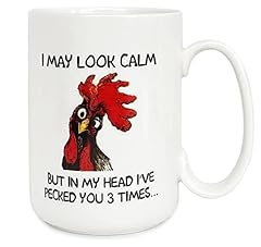 Funny rooster coffee for sale  Delivered anywhere in USA 