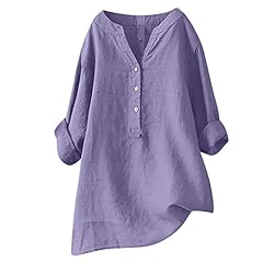 Linen shirts women for sale  Delivered anywhere in USA 
