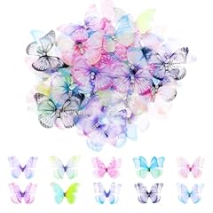 60pcs butterflies crafts for sale  Delivered anywhere in UK