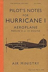 Pilot notes hurricane for sale  Delivered anywhere in UK