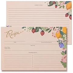 Recipe cards double for sale  Delivered anywhere in UK