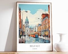 Belfast poster northern for sale  Delivered anywhere in UK