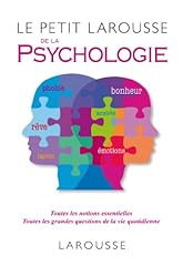 Petit larousse psychologie d'occasion  Livré partout en Belgiqu