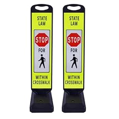 Pedestrian crosswalk sign for sale  Delivered anywhere in USA 