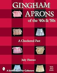 Gingham aprons 40s for sale  Delivered anywhere in USA 