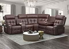 Reclining sectional couches for sale  Delivered anywhere in USA 