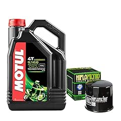 Motul 5000 10W40 4T Road Motorcycle Engine Oil & Filter, used for sale  Delivered anywhere in UK