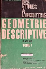 Geometrie descriptive. tome d'occasion  Livré partout en France