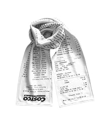 Costco receipt scarf for sale  Delivered anywhere in USA 