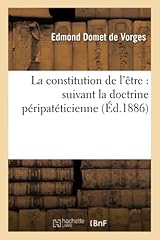 Constitution doctrine péripat d'occasion  Livré partout en France
