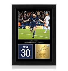 Win messi signed for sale  Delivered anywhere in UK
