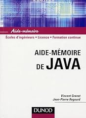 Aide mémoire java d'occasion  Livré partout en Belgiqu