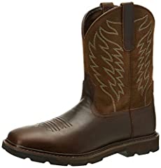 Used, ARIAT mens Groundbreaker Square Toe Work Boot, Brown, for sale  Delivered anywhere in USA 