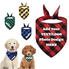 Personalized dog plaid for sale  Delivered anywhere in USA 