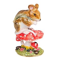 Mouse toadstool trinket for sale  Delivered anywhere in UK