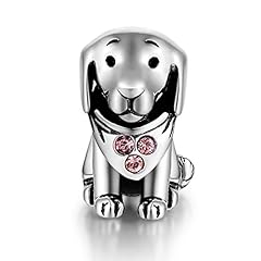 Charms chien argent d'occasion  Livré partout en France