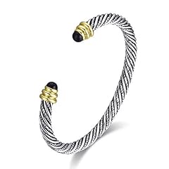 Twisted cable bracelet for sale  Delivered anywhere in USA 