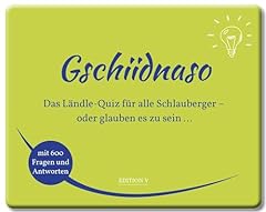 Gschiidnaso ländle quiz gebraucht kaufen  Wird an jeden Ort in Deutschland