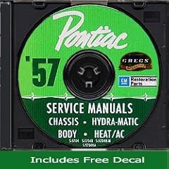 1957 pontiac service for sale  Delivered anywhere in USA 