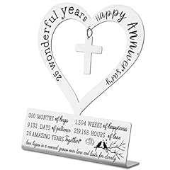 25th wedding anniversary for sale  Delivered anywhere in USA 