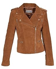 Damen bikerjacke echtem gebraucht kaufen  Wird an jeden Ort in Deutschland