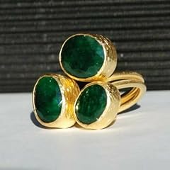 Wedding gold emerald for sale  Delivered anywhere in USA 
