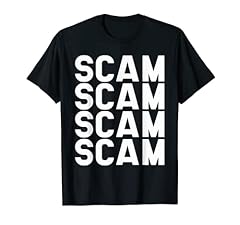Scam shirt crypto usato  Spedito ovunque in Italia 