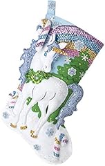 Bucilla felt stocking for sale  Delivered anywhere in USA 