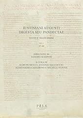 Iustiniani augusti digesta usato  Spedito ovunque in Italia 