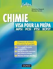 Chimie visa prépa d'occasion  Livré partout en France