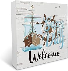 Seas day welcome for sale  Delivered anywhere in USA 