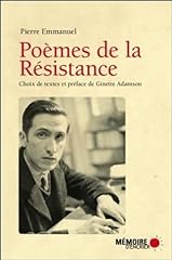 Poèmes résistance d'occasion  Livré partout en France