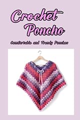Crochet poncho comfortable for sale  Delivered anywhere in UK