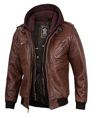 Blingsoul brown bomber for sale  Delivered anywhere in USA 