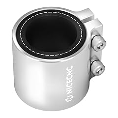 Nicecnc silver exhaust for sale  Delivered anywhere in UK