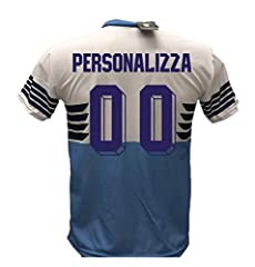 Maglia Calcio Lazio Personalizzabile Replica Autorizzata 2018-2019 Bambino (Taglie 6 8 10 12) Adulto (S M L XL) (M) usato  Spedito ovunque in Italia 