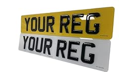 Number plates pair for sale  Delivered anywhere in UK