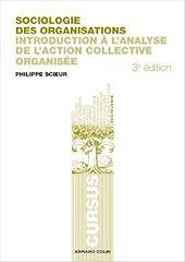 Sociologie organisations éd. d'occasion  Livré partout en France